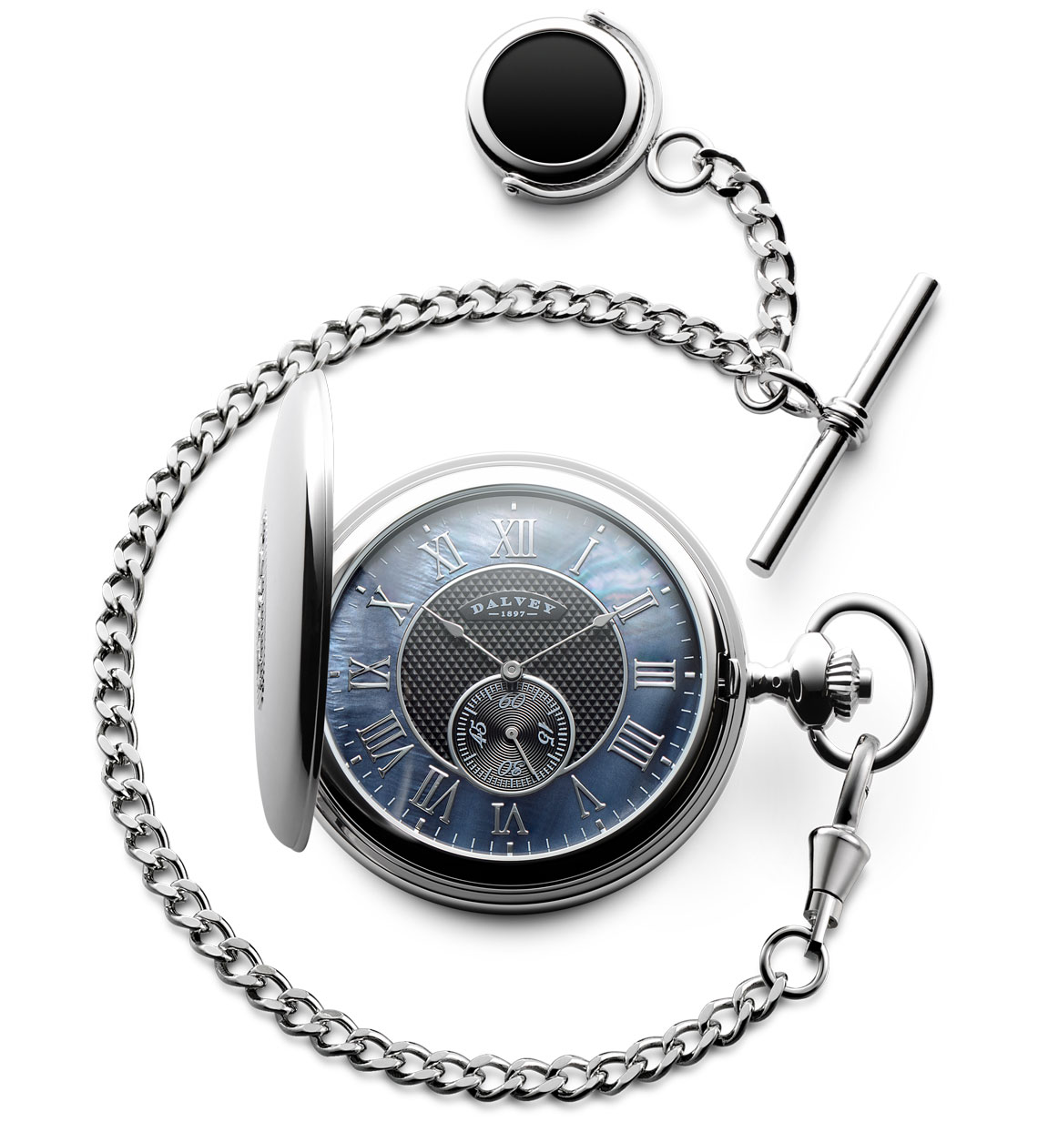 Pocket Watches Ltd Quartz Watch Full Hunter Pocket Watch Black