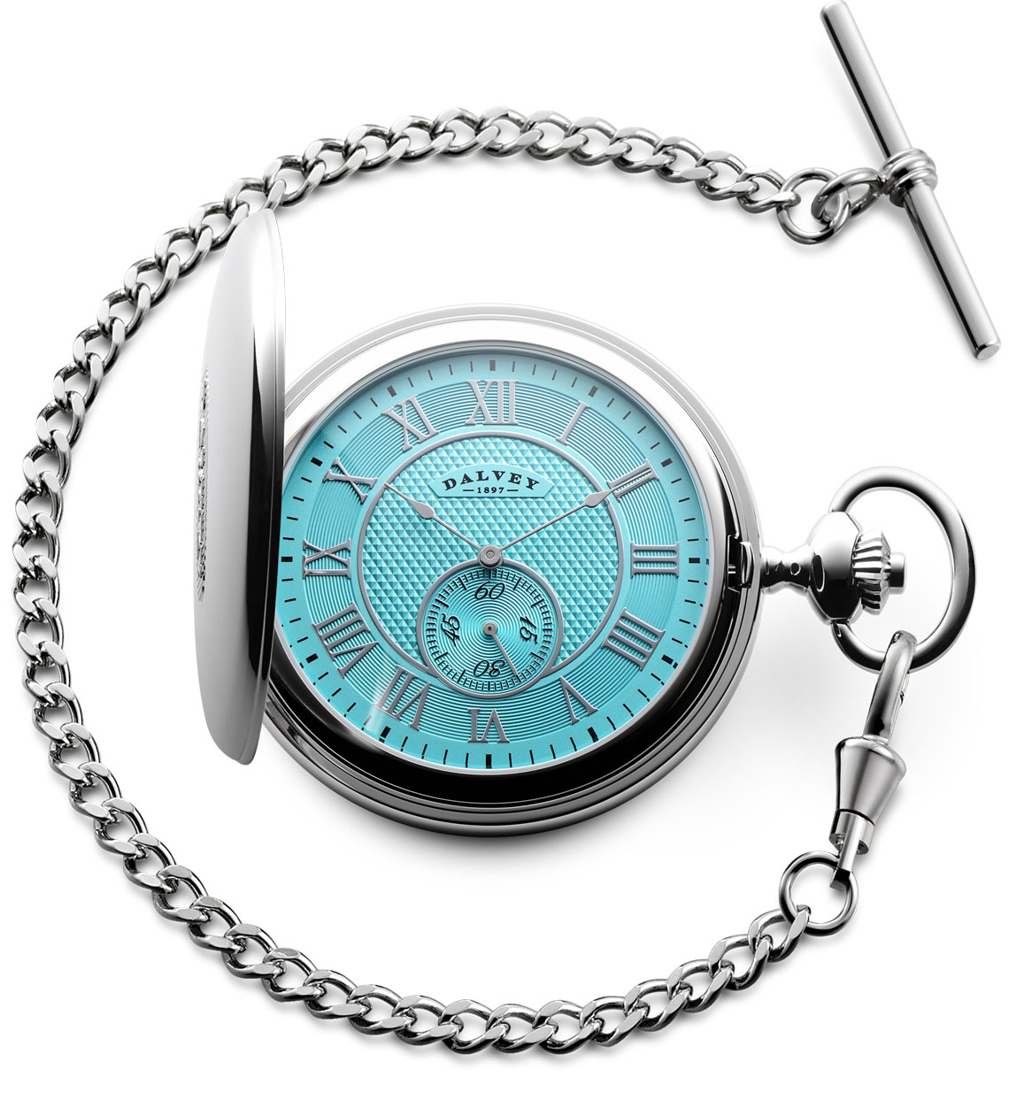 Full Hunter Pocket Watch Turquoise - Dalvey