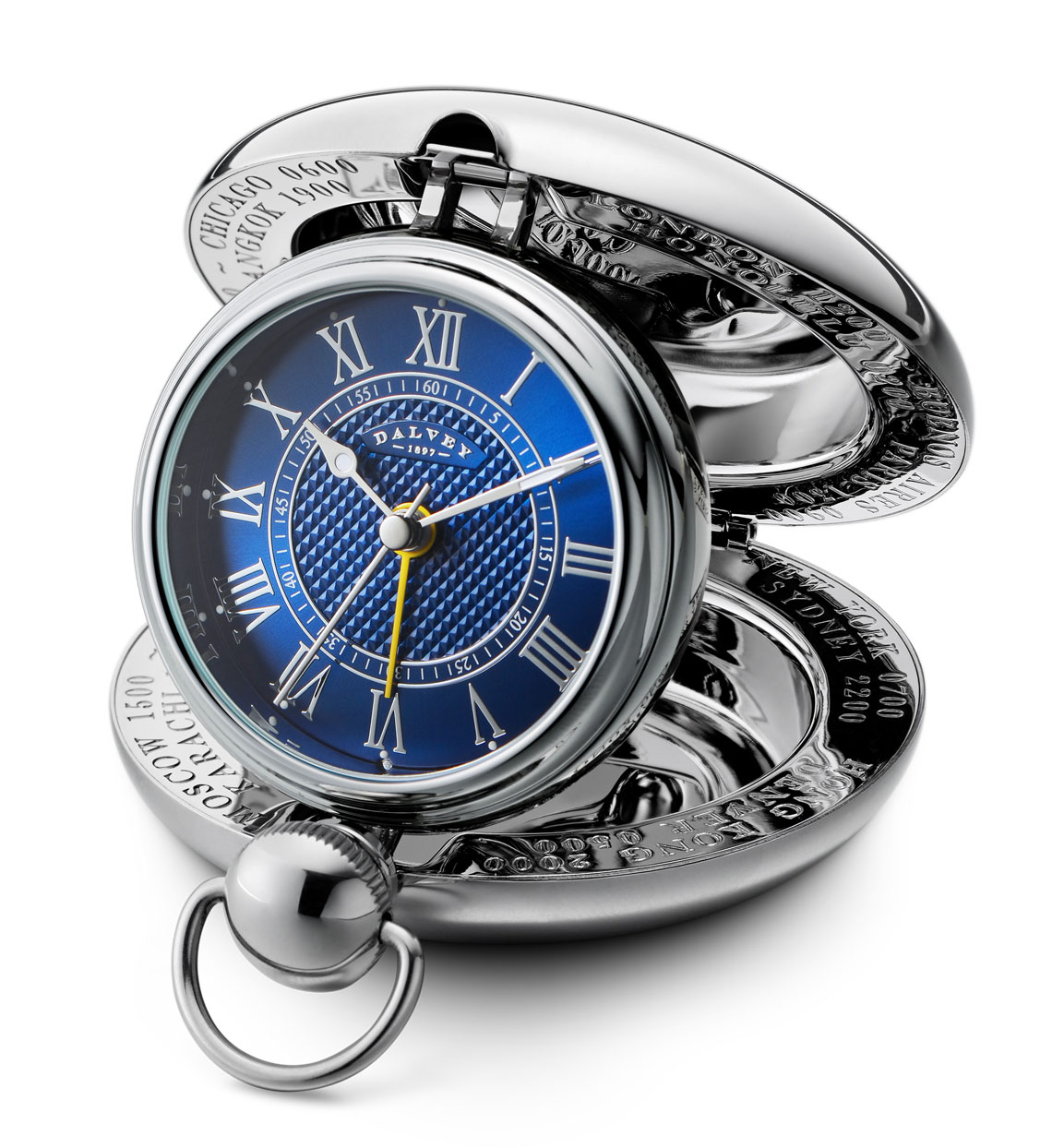 Voyager Clock Blue - Dalvey