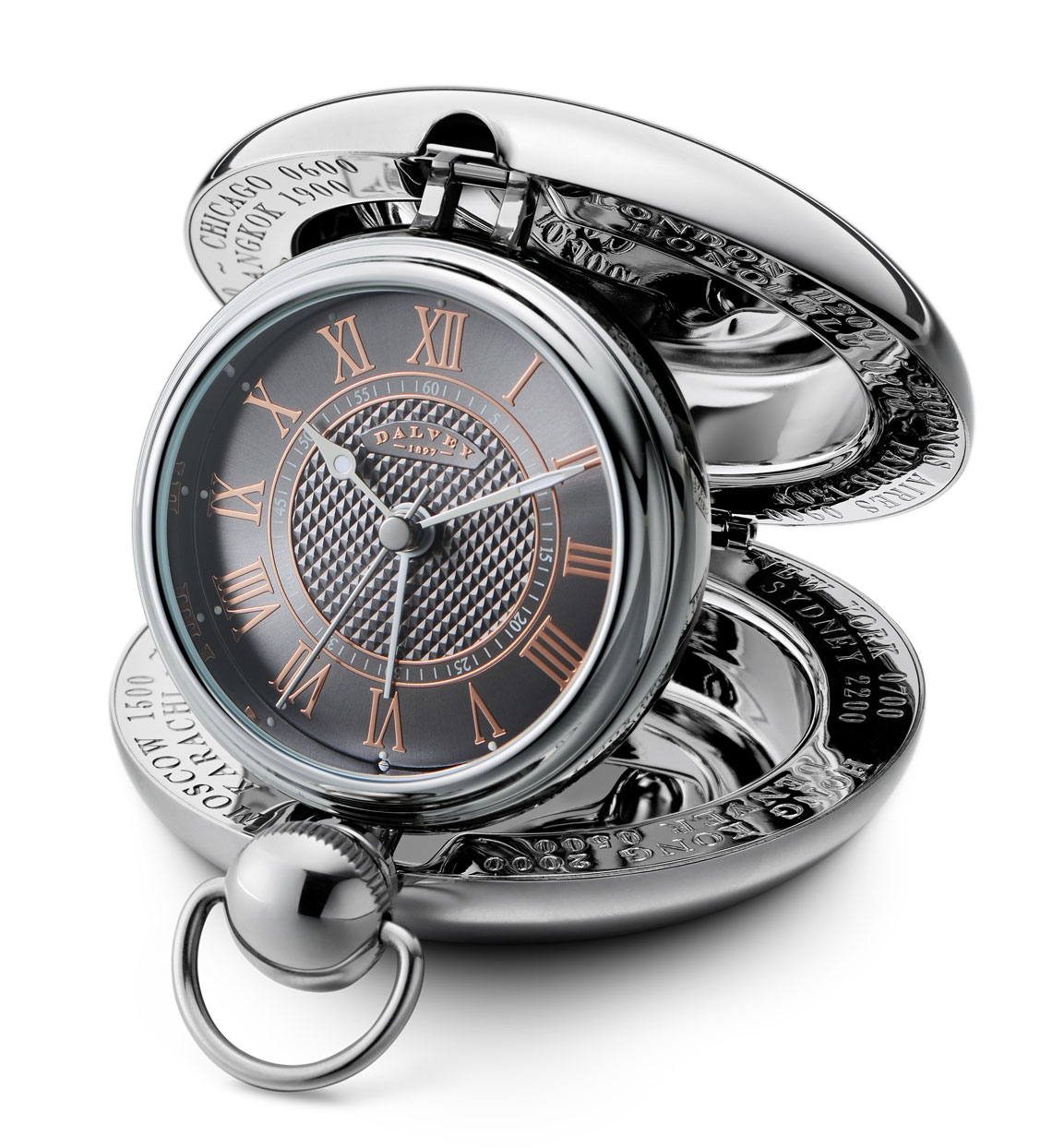 Voyager Clock Grey - Dalvey